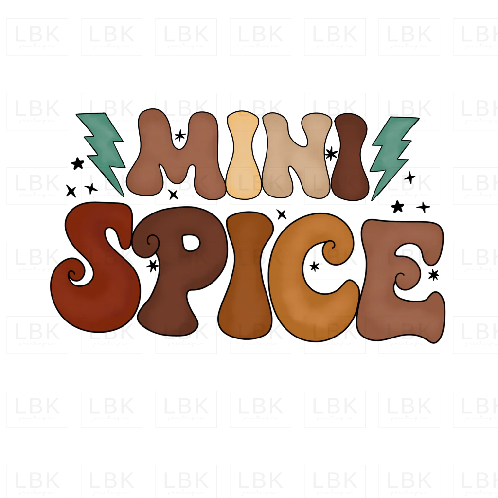 Mini Spice - Bolt- DTF