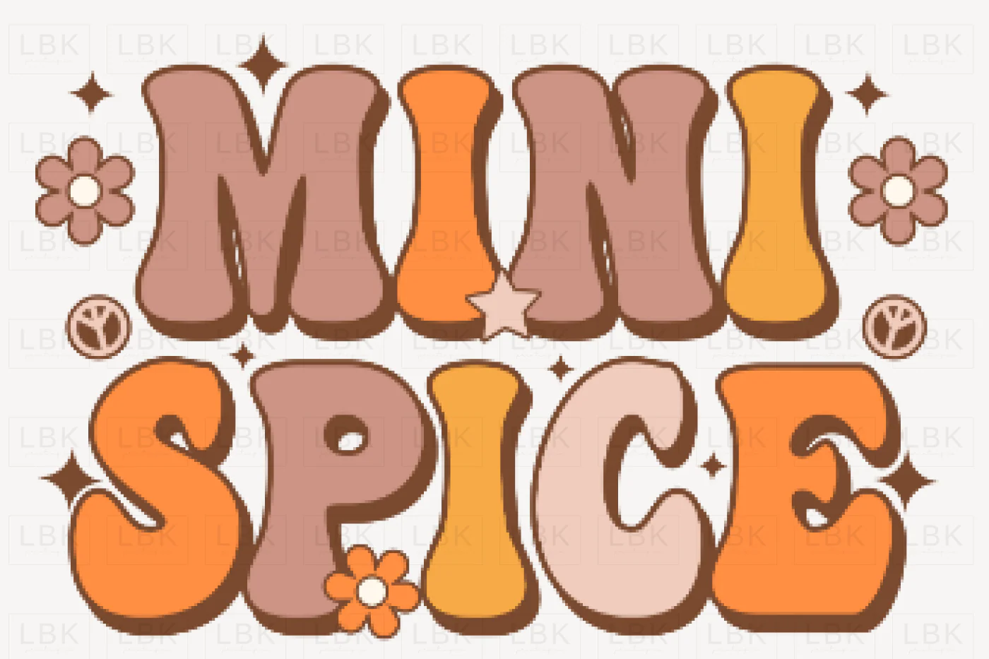 Mini Spice - Groovy- DTF