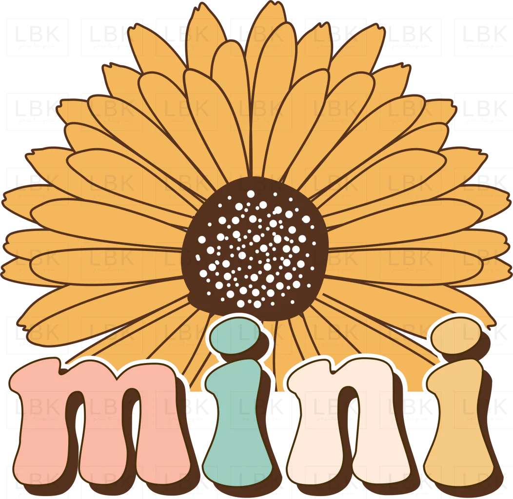 Mini - Sunflower- DTF