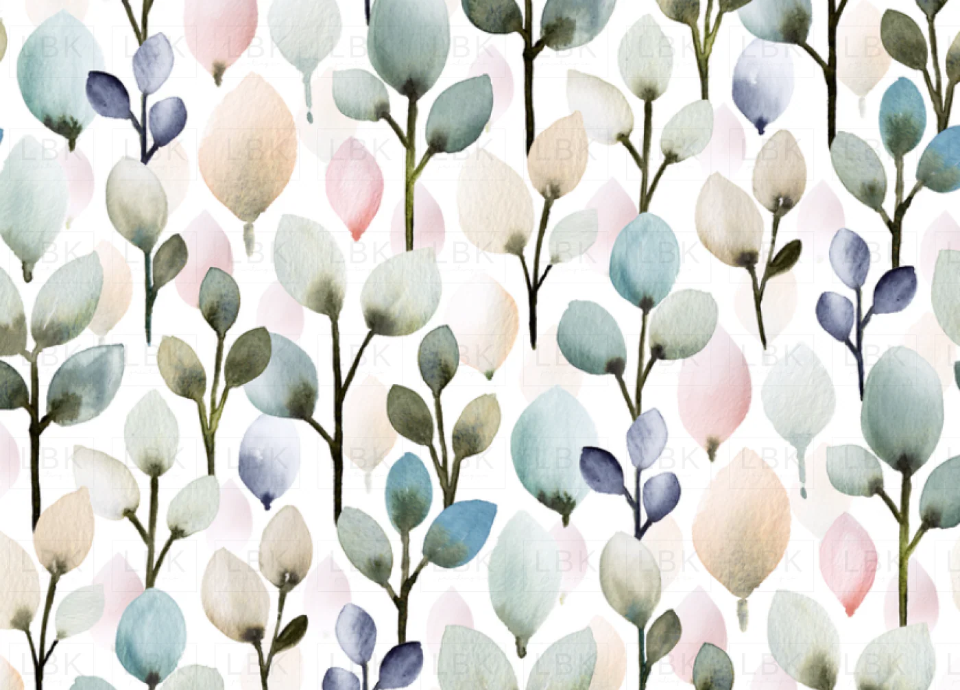 MODERN EUCALYPTUS LEAVES BRIGHT