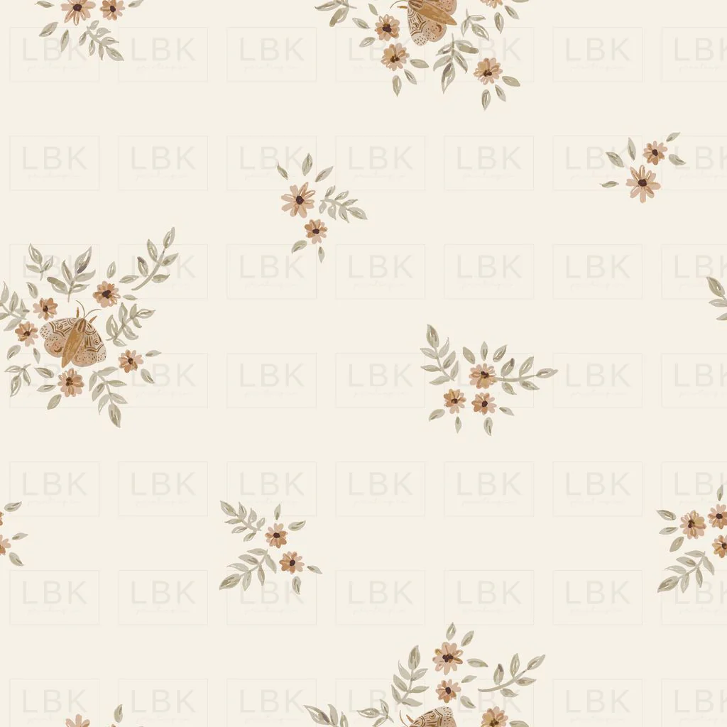 Moths in flowers