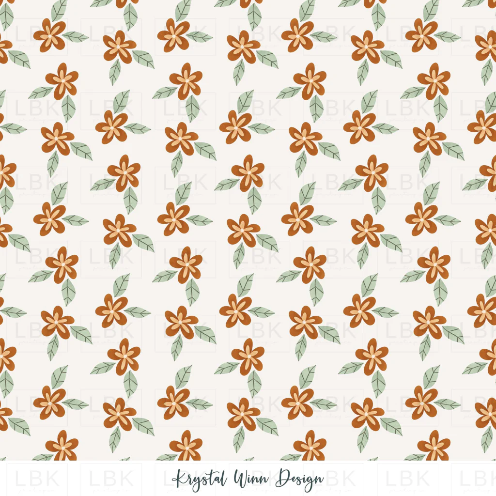 Mr Golden Sun Little Flower White and Orange