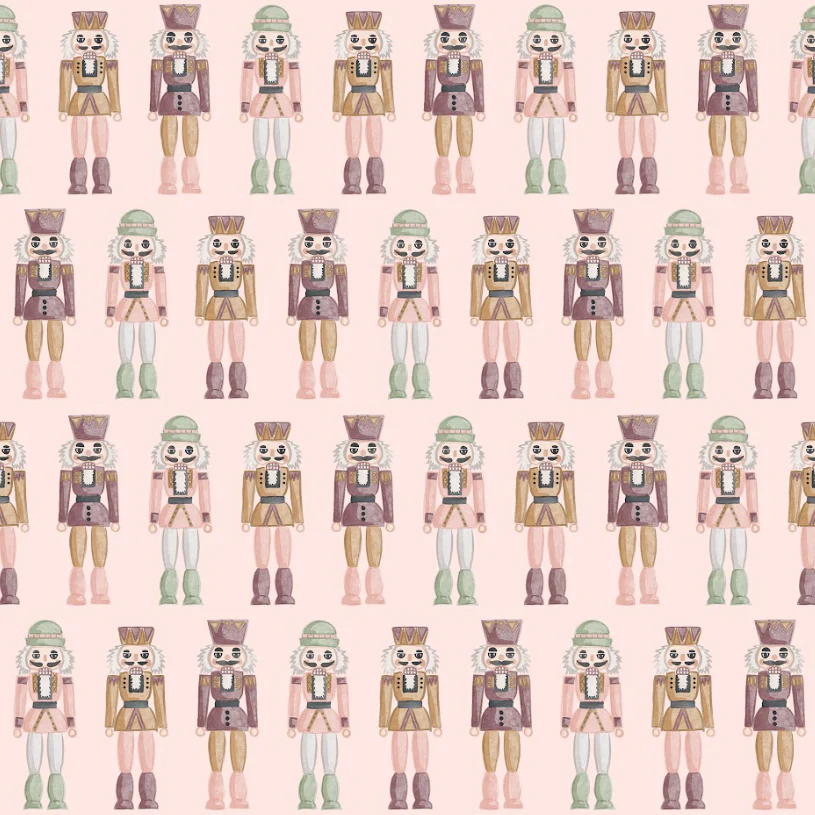 Nutcrackers Rows-sugar plum-pink9