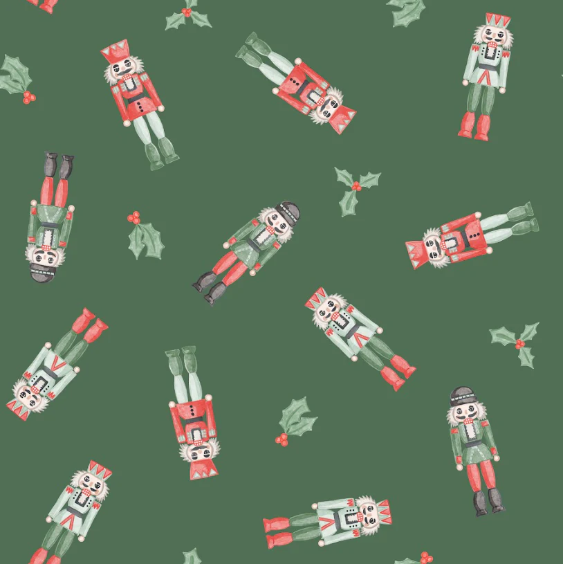 Nutcrackers tossed-bright-dk green10