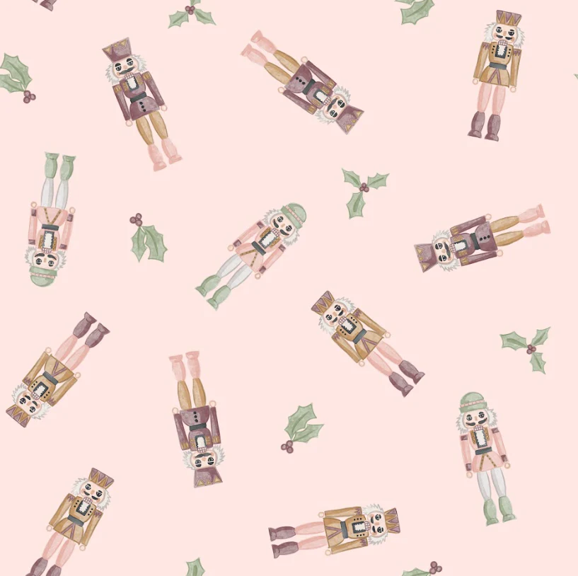 Nutcrackers tossed- sugar plum- light pink