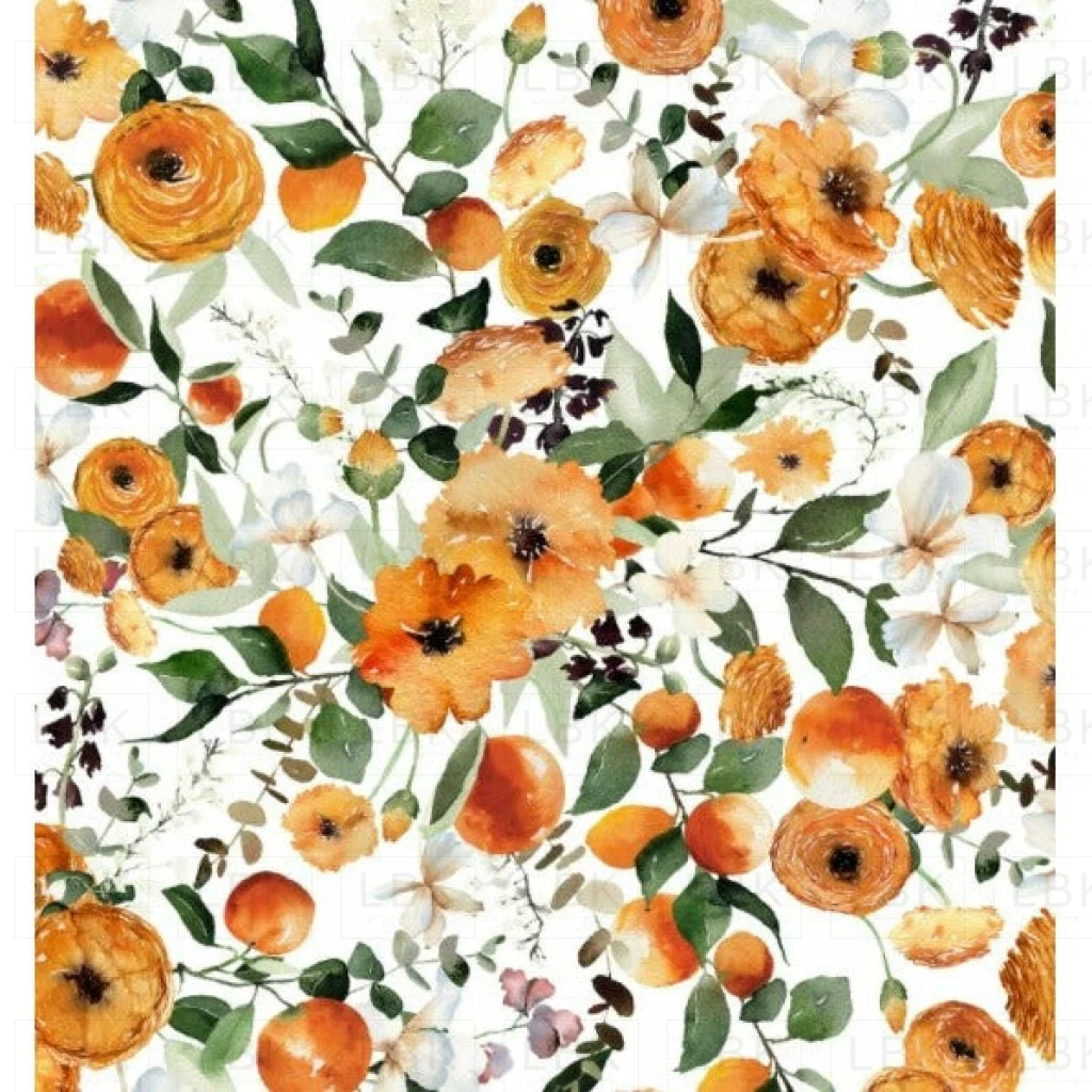 Orange Crush Florals