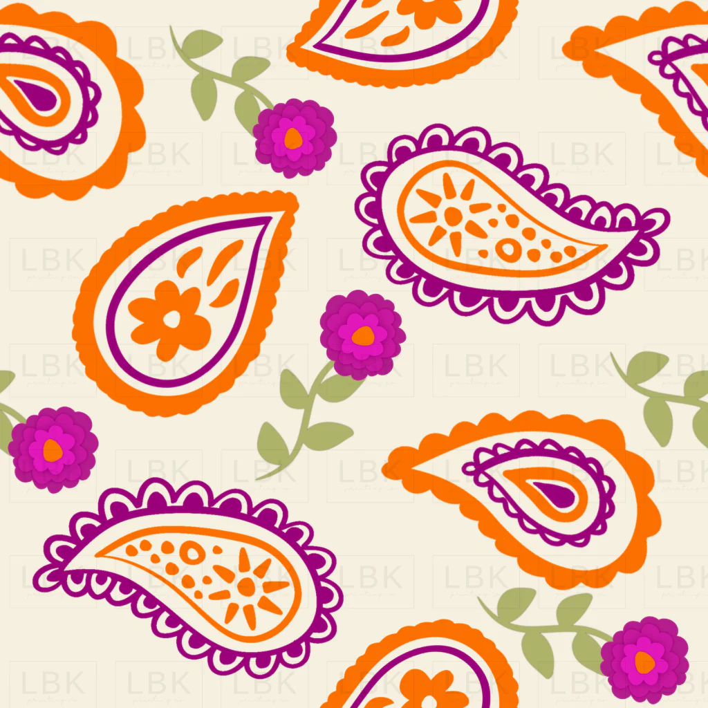 Paisley Orange