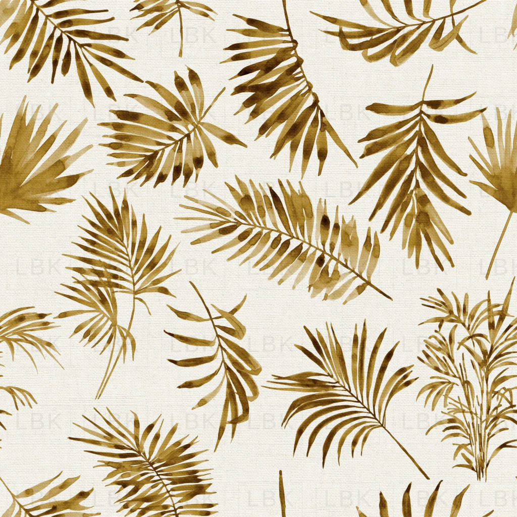 Palm Leaves in Copper