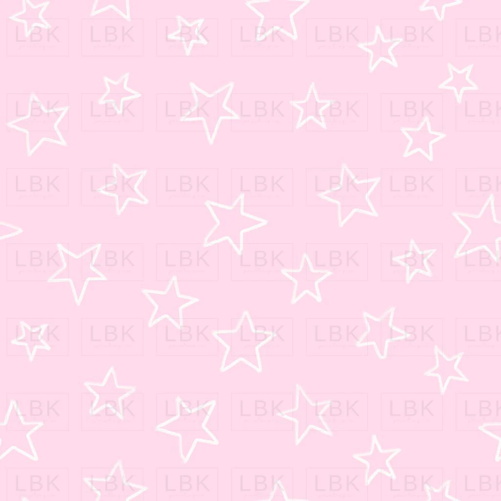 Patriotic Stars In Pink