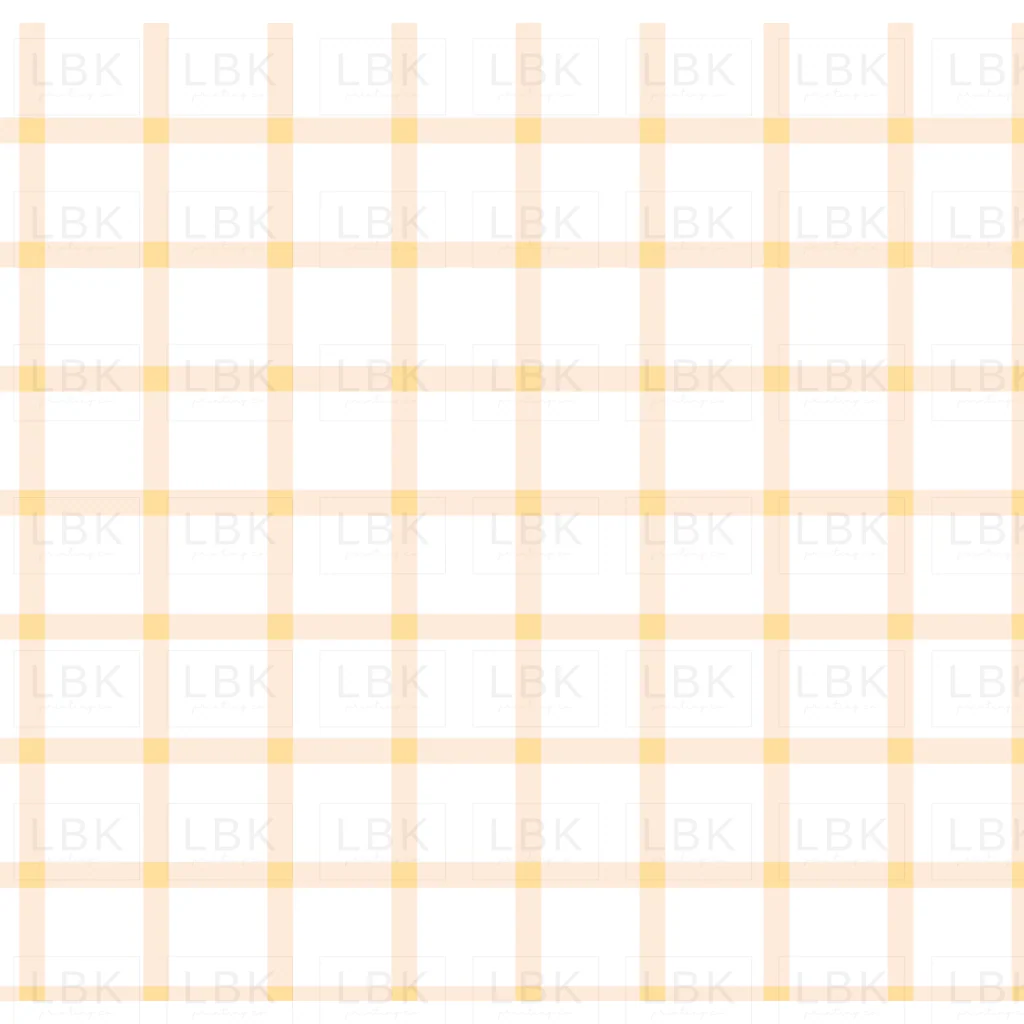 Peachy Lemon Gingham