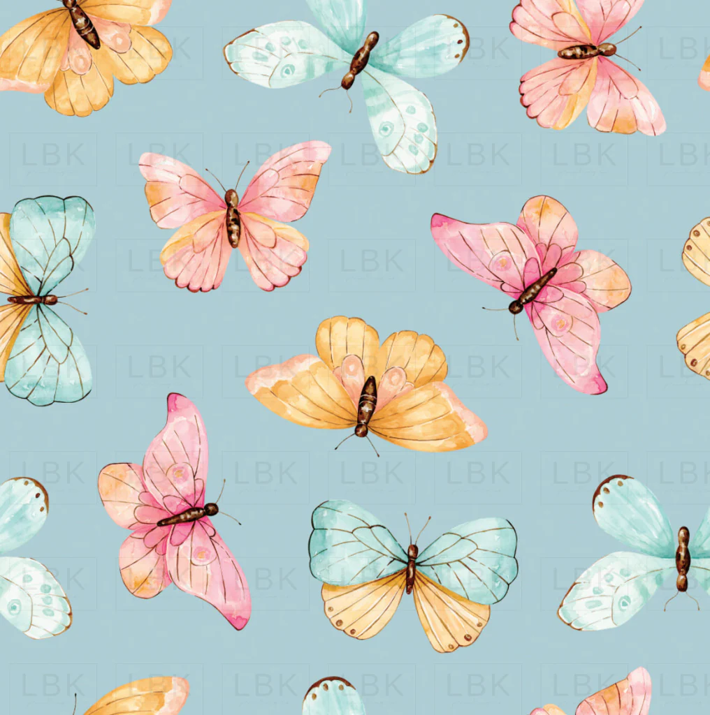 Penelope Butterflies Blue