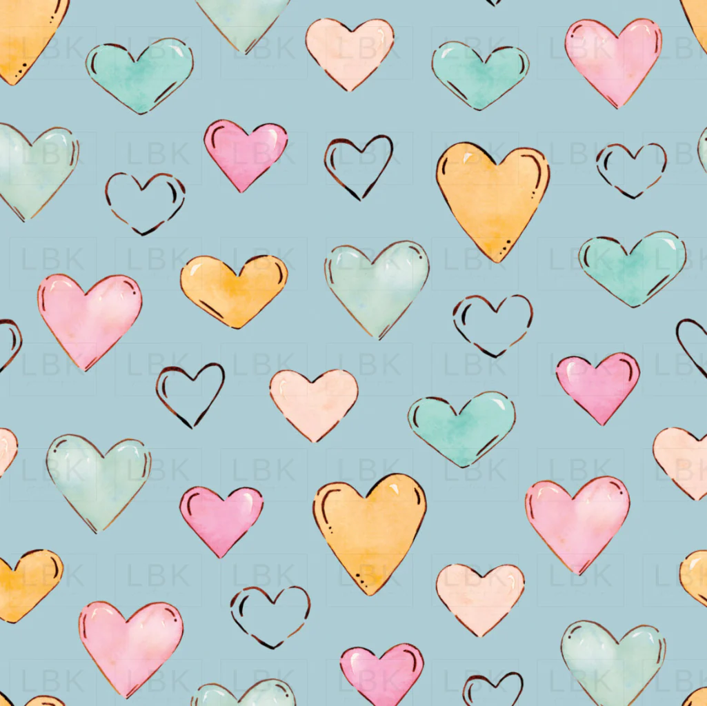 Penelope Hearts Blue