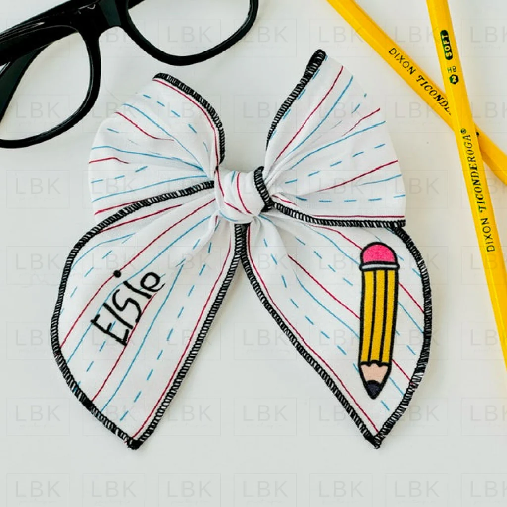 Bow Strip Personalized Name Bow - Image 3