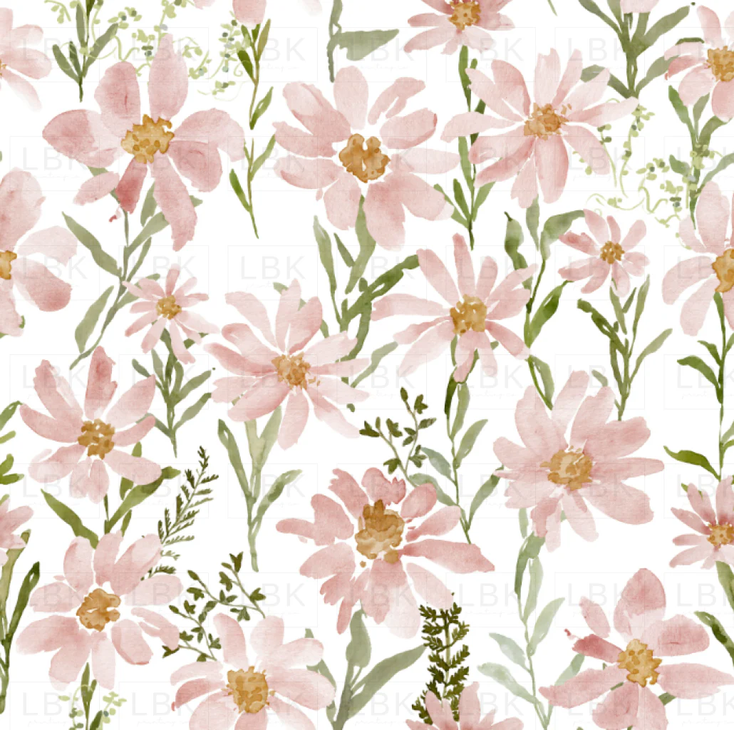 Pink and Sage Daisy