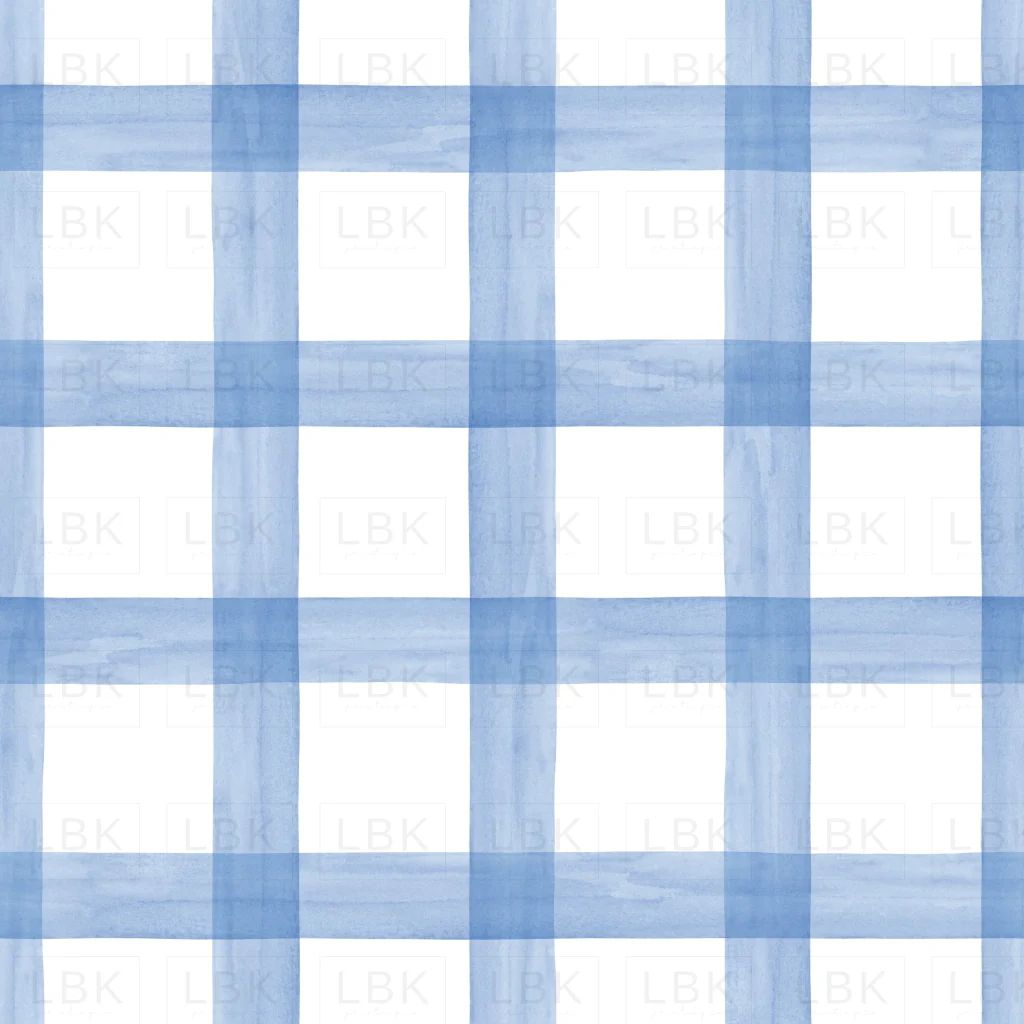 Plaid Simple Blue