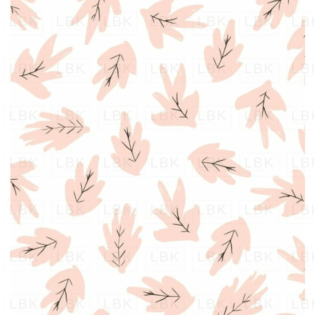 Playful Spring Leaves (Pink)