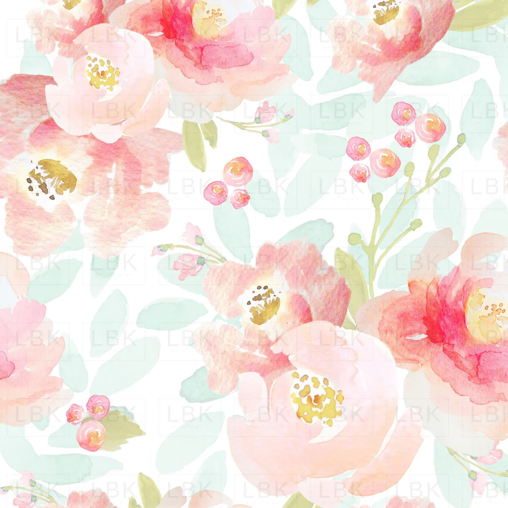 Plush Pink Florals