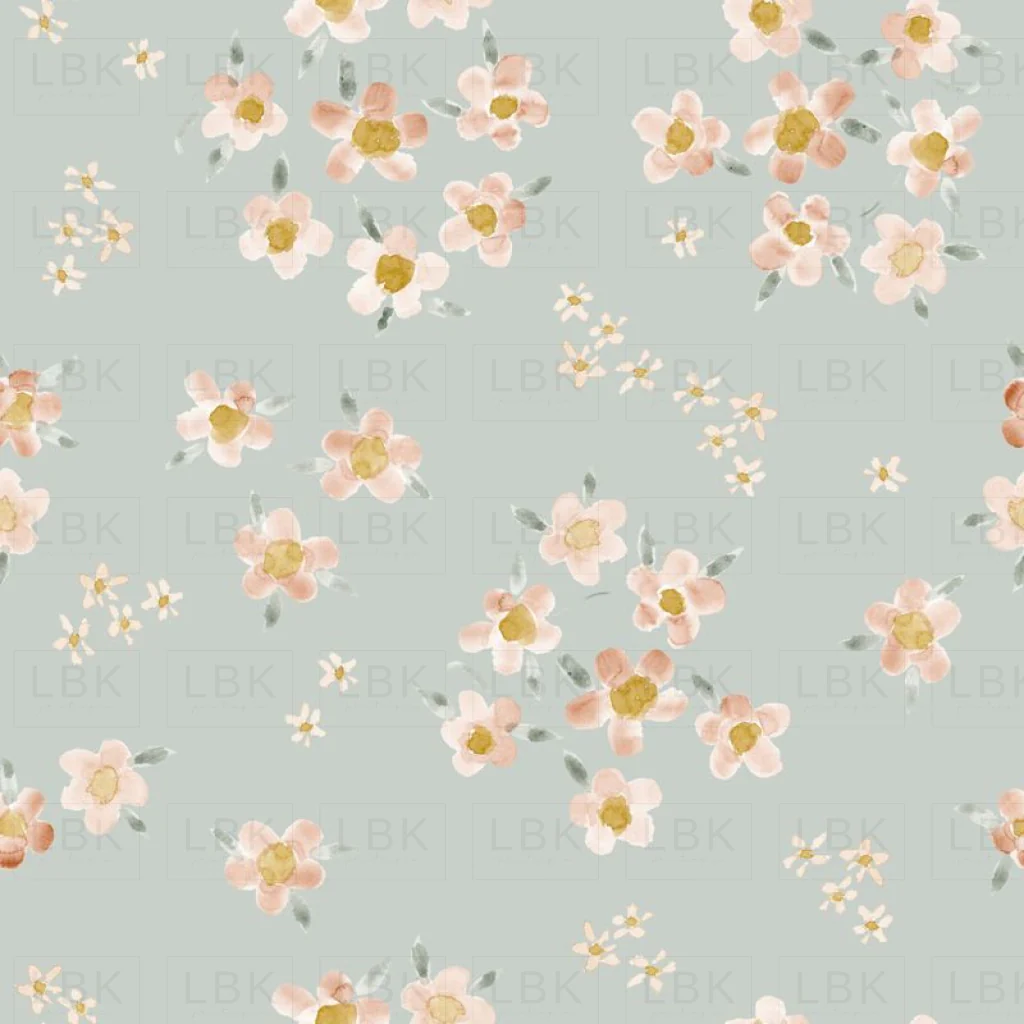 pocket full of posies - dusty blue
