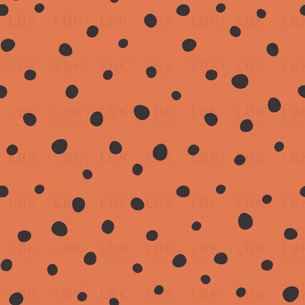 Pokadot in Orange