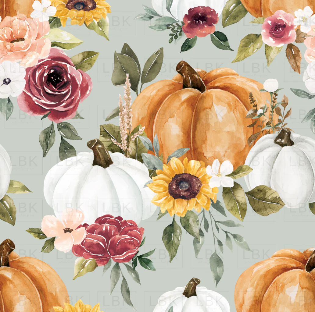 Pumpkin Bouquet Blue