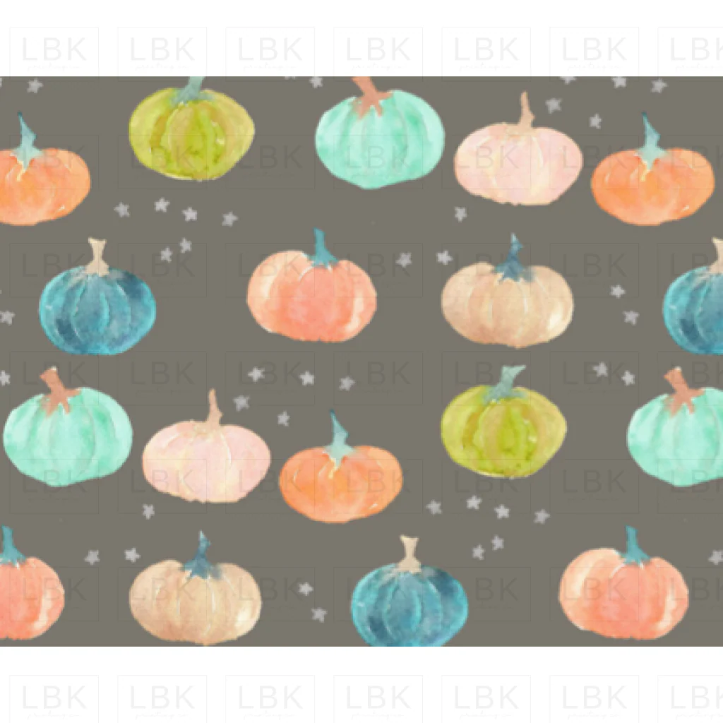 pumpkin fall star grey