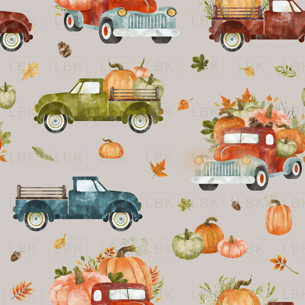 Pumpkin Farm Swirl Gray