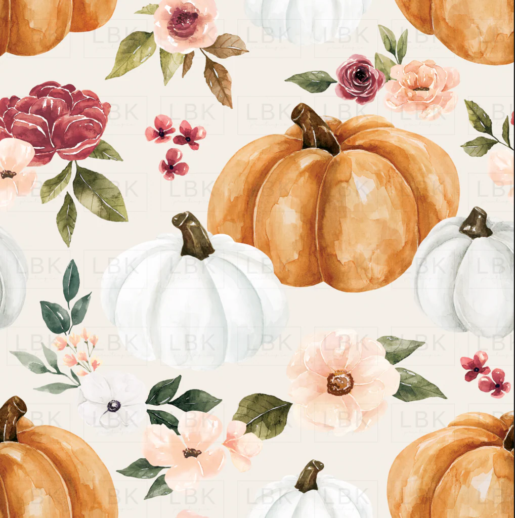 Pumpkin Flowers Cream