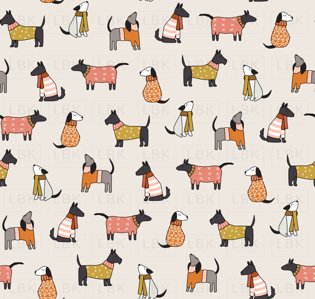pups in sweaters