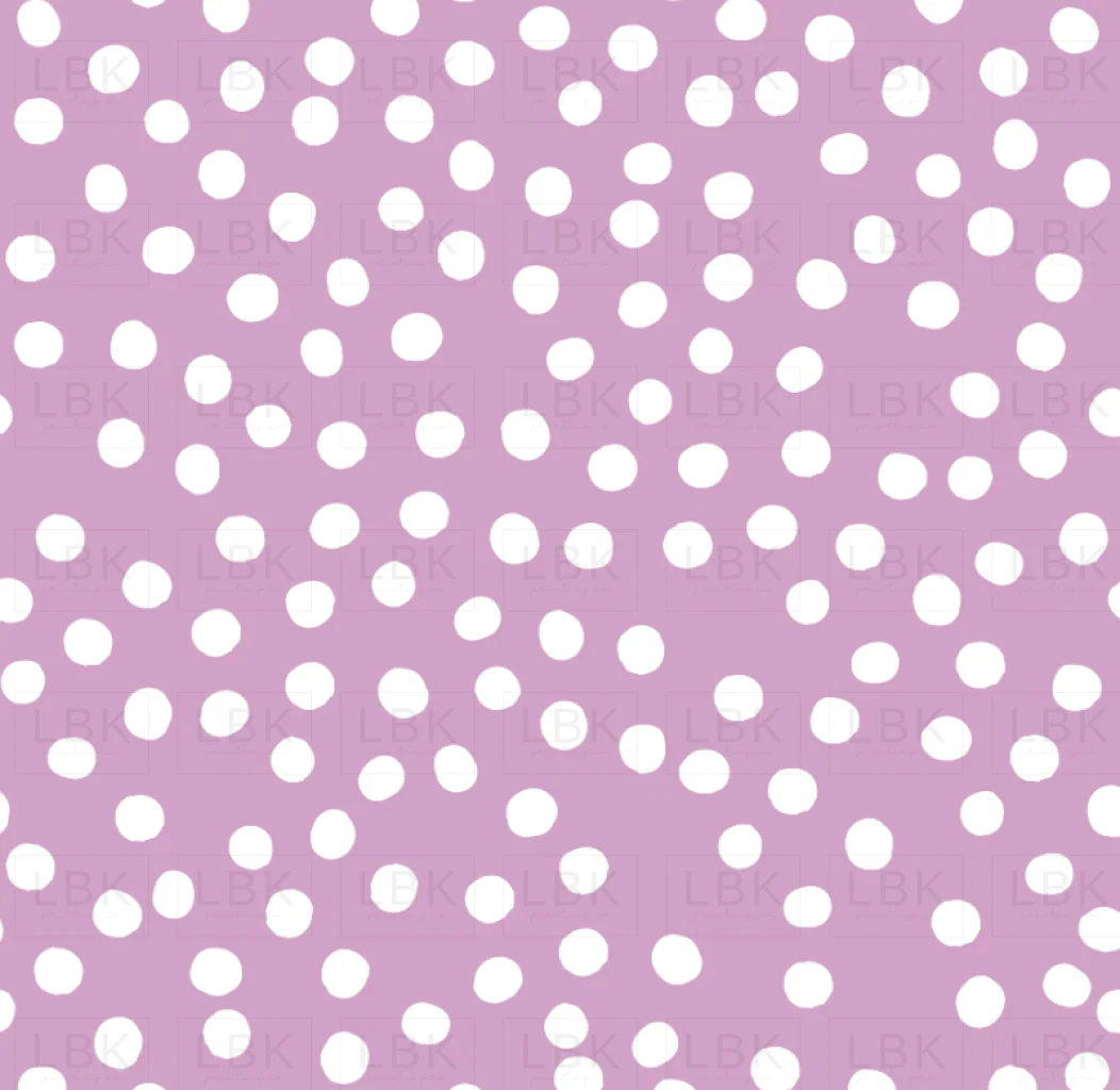 Purple polka dot 24