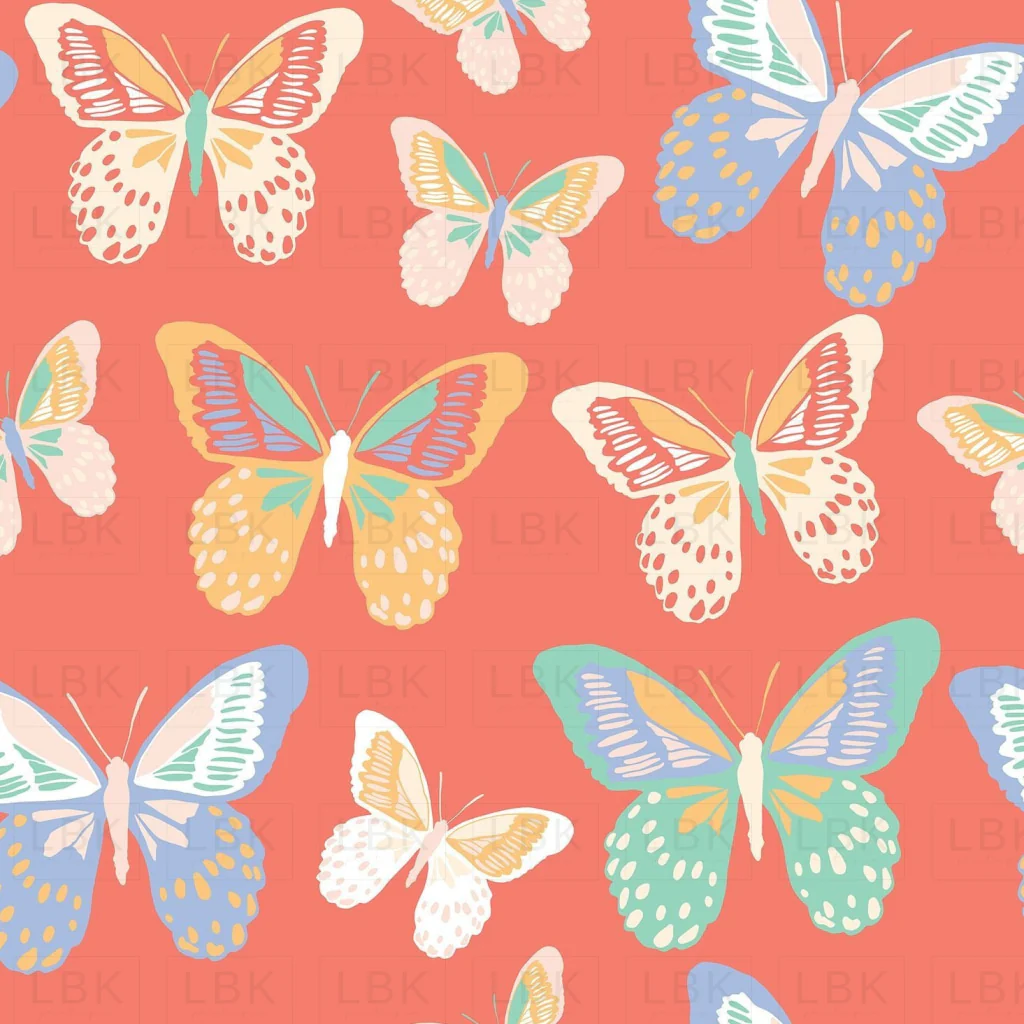 Rad Red Butterflies