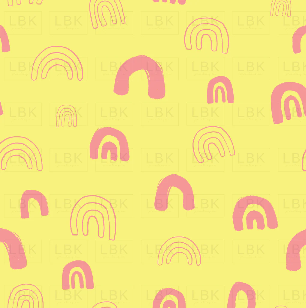 rainbow magic on yellow