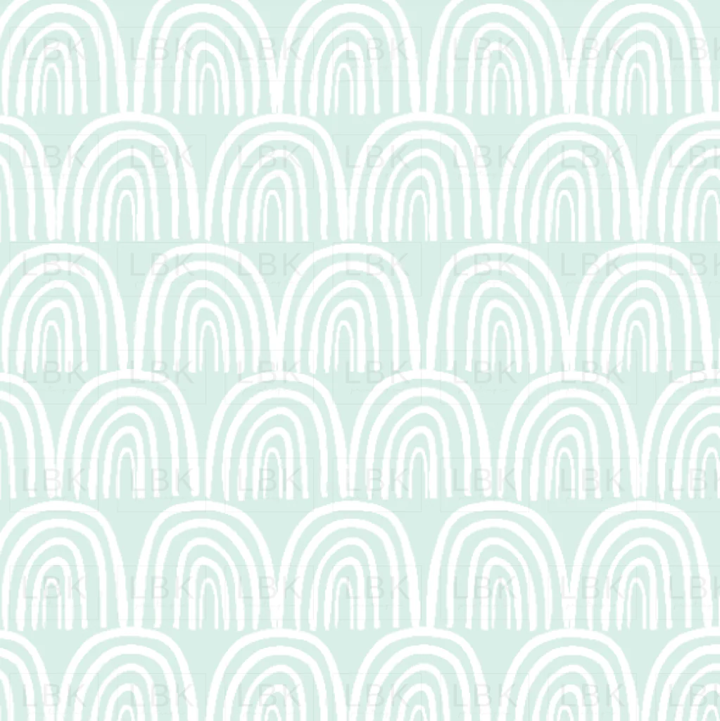 Rainbows in Teal