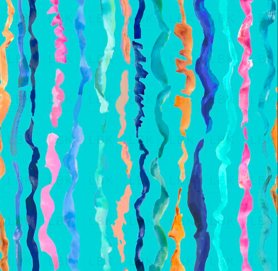 reef rhythm stripe turq waters