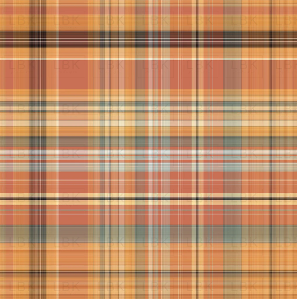 Rust Sunflower Plaid