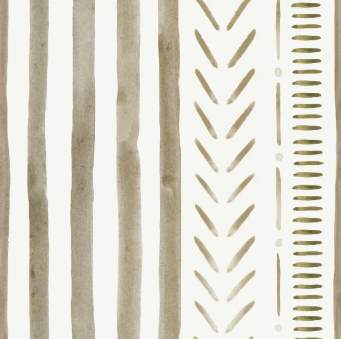 Rustic Mud Cloth Stripes