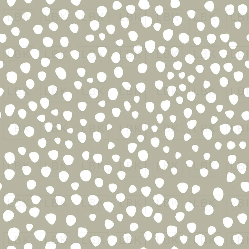 Sage Gray Dot Speckles