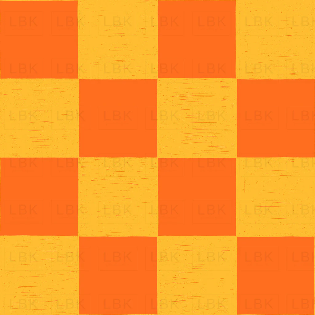 Sandcastle Sandy Check Neon Orange