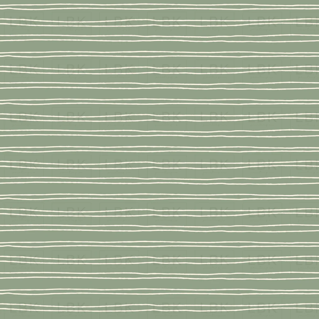 Scribble Stripes-Sage