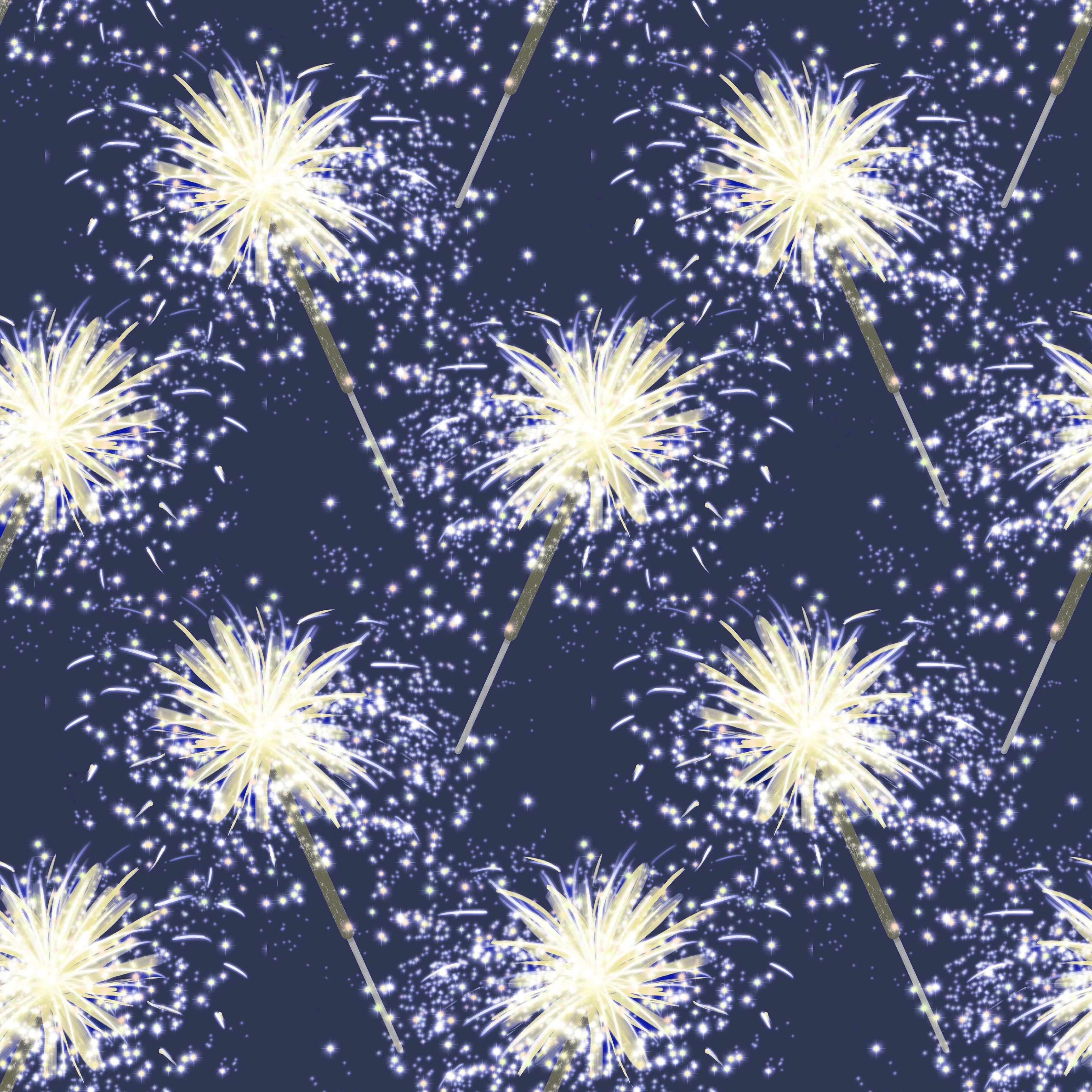 Shaking Sparklers faded navy