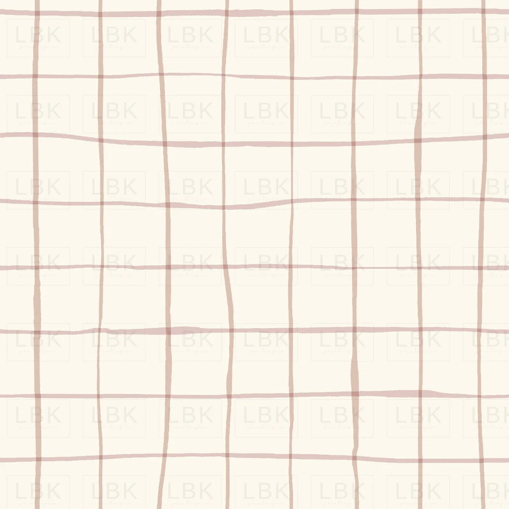 simple checks dusty pink