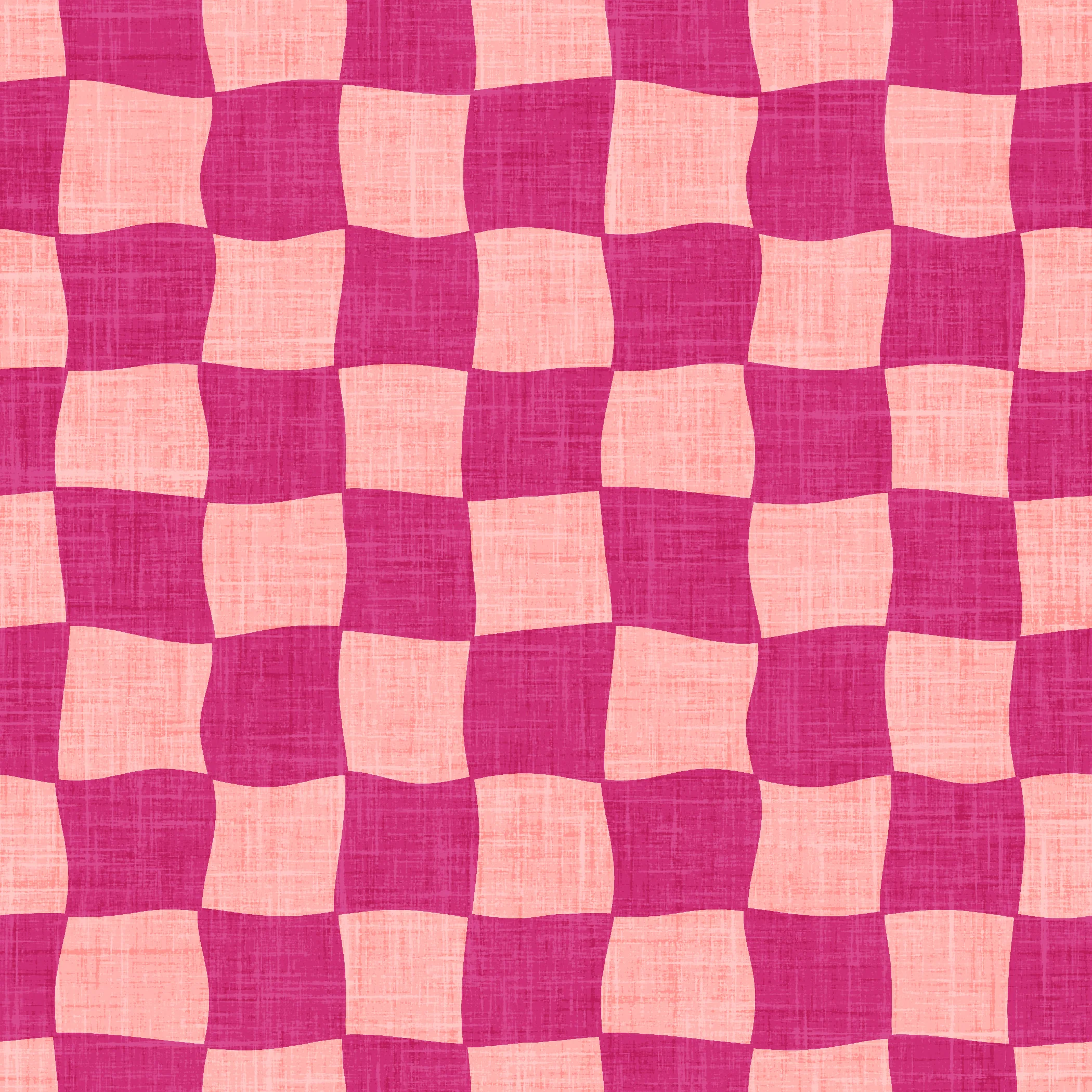 Skate Park Funky Check Hot Pink