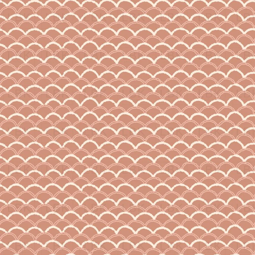 soft scallop - dusty rose