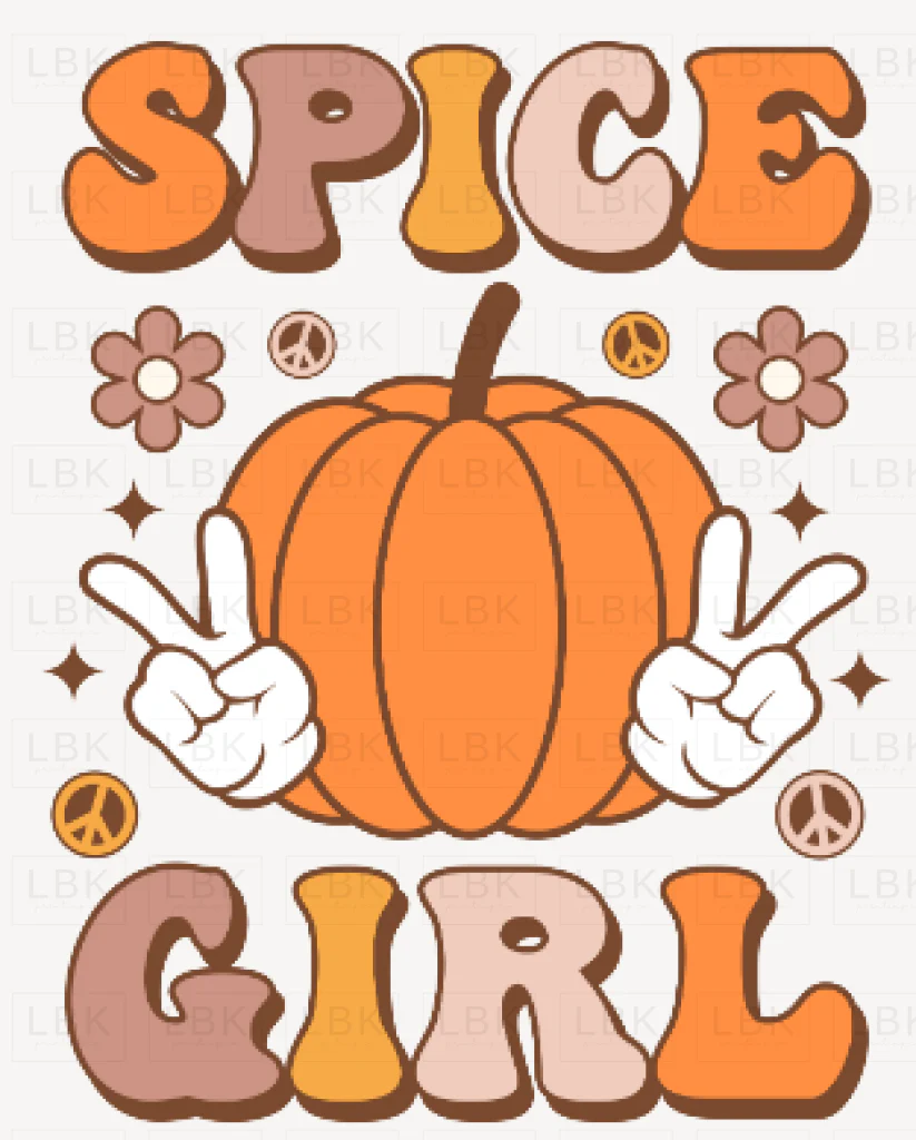 Spice Girl - Peace Pumpkin- DTF