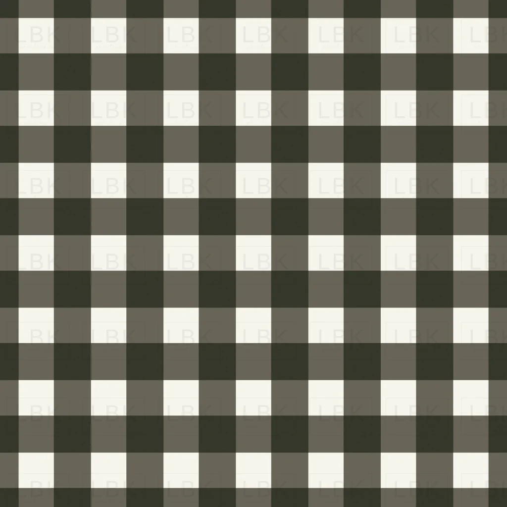 Spring Reverie Dark Gingham
