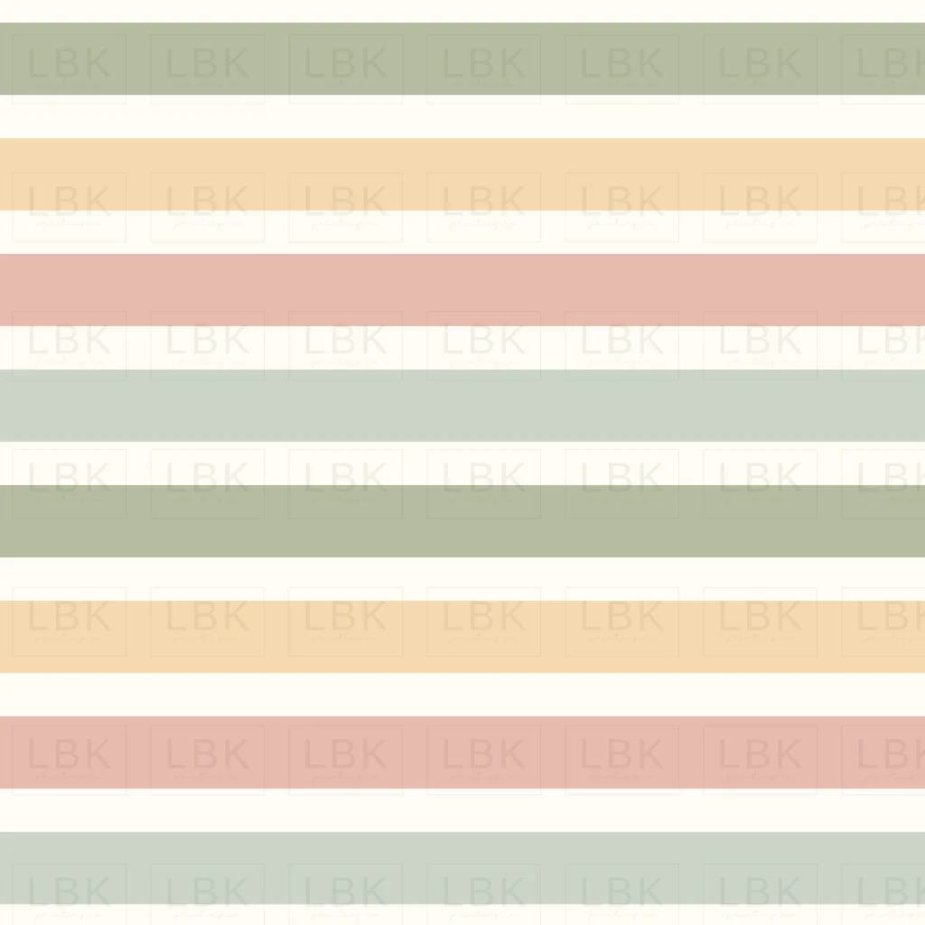 Spring stripe-pastel rainbow