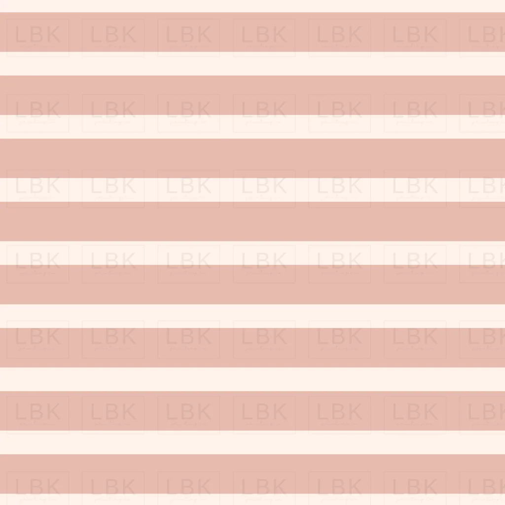 Spring stripe-Pink and cream