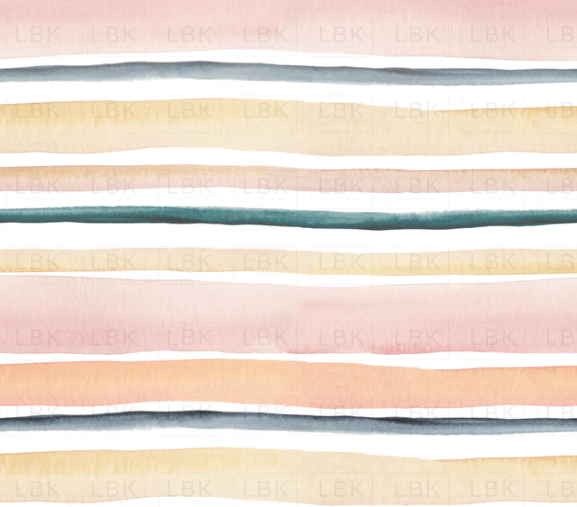 SPRING WATERCOLOR STRIPES