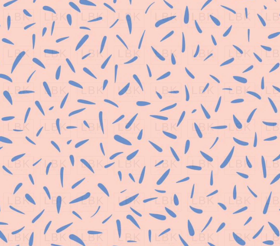 Sprinkles on peach