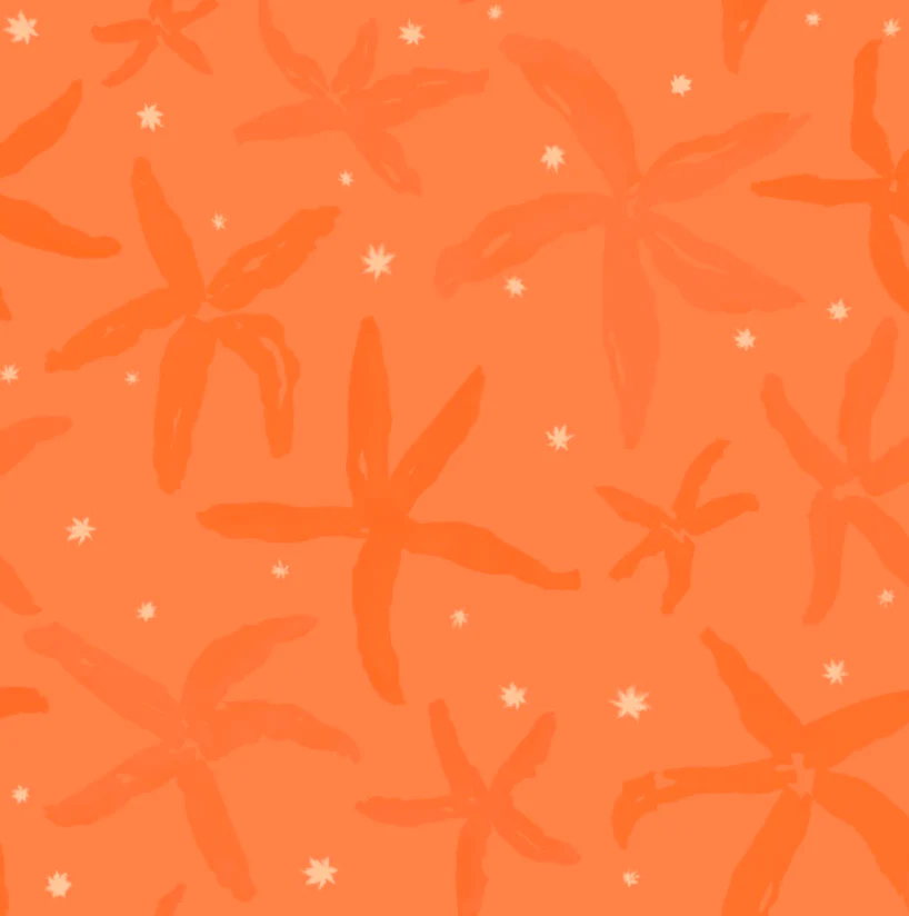 Starfish Staccato reef orange