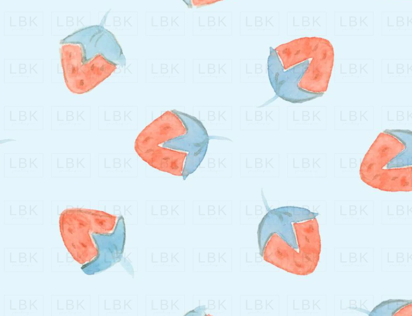 strawberriesfillblue